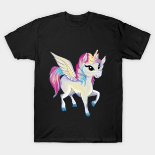 A rainbow unicorn! T-Shirt